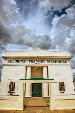 Soldiers Memorial in Trangie New South Wales Australia
