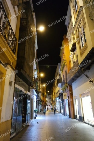 Nachts in Sevilla