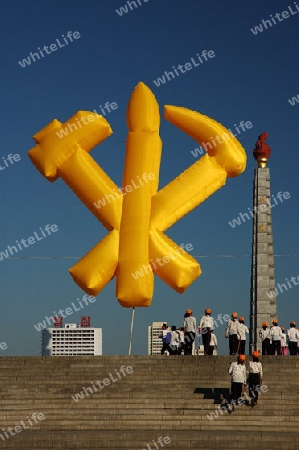 Symbol der Nordkoreanischen Arbeiterpartei