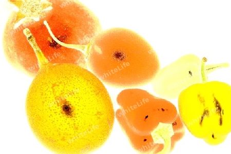 Fruchtmix in orange
