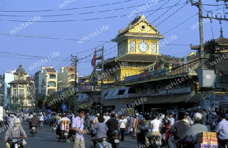 Asien, Vietnam, Mekong Delta, Cantho
Der Binh Tay Merkt von Cholon in der Stadt Ho Chi Minh City oder Saigon in Sued Vietnam.     


