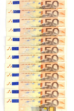 50 Euro Banknoten, Geldscheine