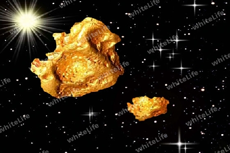 The golden asteroid. The big nugget.