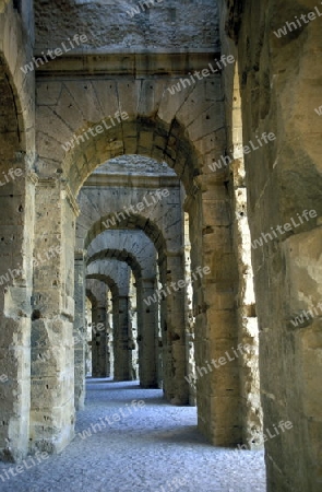 Afrika, Tunesien. Jerba
Ein Gang unter dem Colosseum von El Jem in Central Tunesien. (URS FLUEELER)






