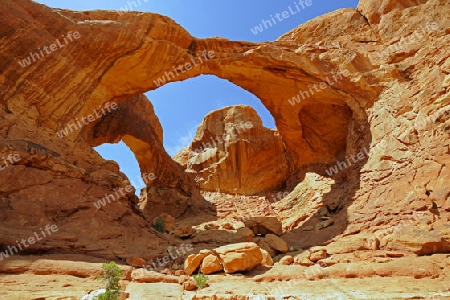 "Double Arch" Arches Nationalpark, Utah, USA