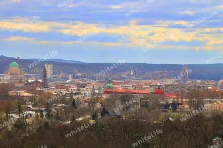 Der Blick über Potsdams Stadtmitte