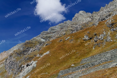 Hochgebirgslandschaft in der Grossglocknergruppe, Nationalpark Hohe Tauern, Austria