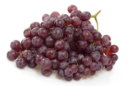 Rote Weintrauben