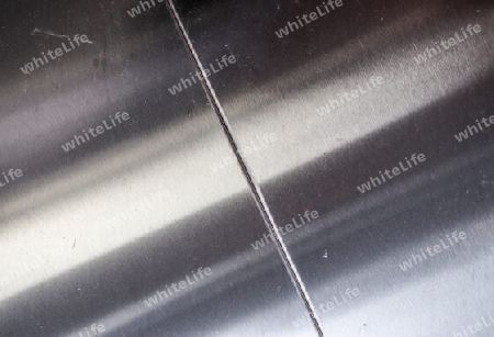 Detailed close up view on metal and steel surfaces