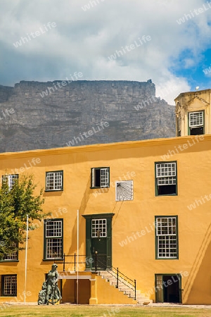Castle of Good Hope Cape Town with a view of Table Mountain