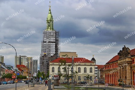 Modell Neubau Turm Garnisonkirche