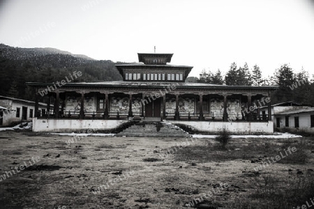 verlassenes Kloster in Buthan