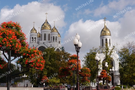 Prachtvolle russische Kirchen
