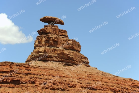 "Mexican Hat" Rock, Mexican Hat, Nord Utah, USA