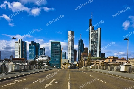 Frankfurt, Skyline, Hochhaus, Bankenviertel, Bankgeb?ude,