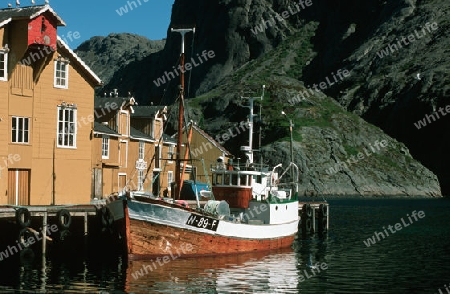 Hafen im Nusfjord