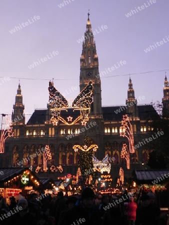 Weihnachten Wiener Rathaus 2011