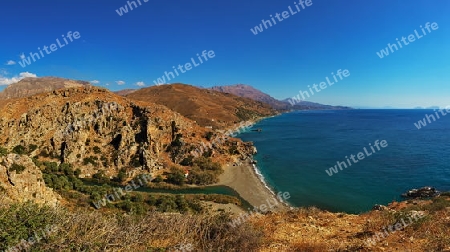 Strand von Preveli (Preveli Beach) in Kreta 