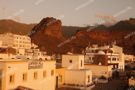 the Village of Puerto de las Nieves on the Canary Island of Spain in the Atlantic ocean.