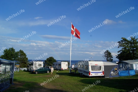 Campingplatz auf Bornholm