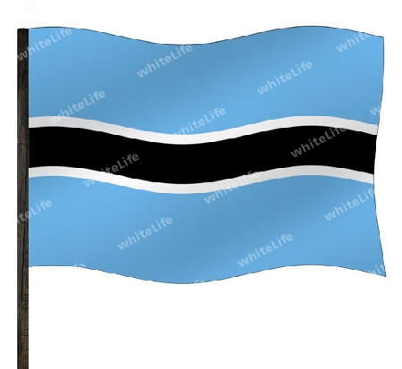 Fahne Botswana