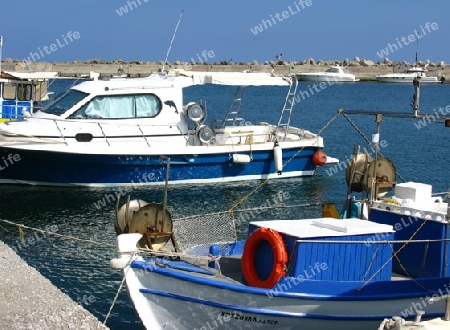 Boote im Hafen von Ierapetra