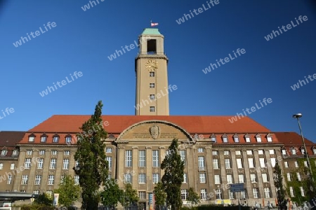 Rathaus in Berlin Spandau am 9. August 2015