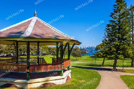 Pavilion at Camp Cove Beach in Sydney Australia