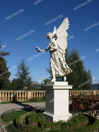 Schwerin, Engel im Schlosspark