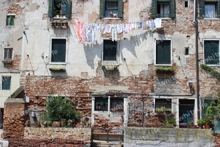 Altes Wohnhaus in Venedig