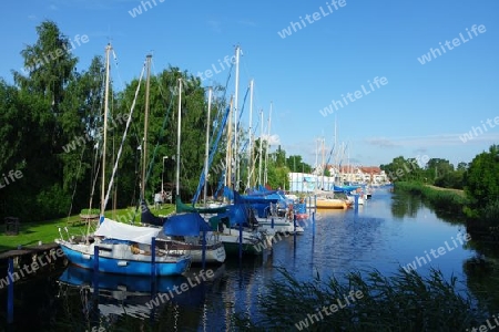 K?hnscher Kanal in Ueckerm?nde, Mecklenburg-Vorpommern