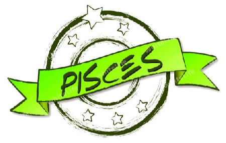 Retro Illustration of the zodiac Pisces for your horoscope