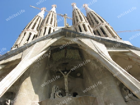 Eingang in die Sagrada Familia