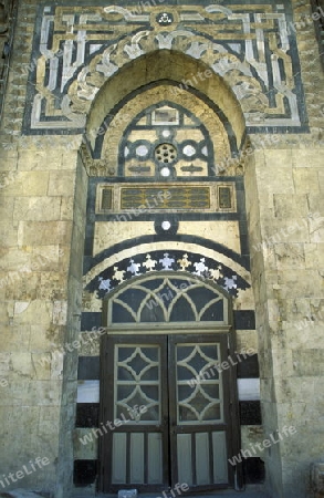 Die Umayyad Moschee in der Hauptstadt Damaskus in Syrien im Nahen Osten. 