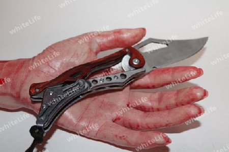 Hand Knife (hand nicht echt)