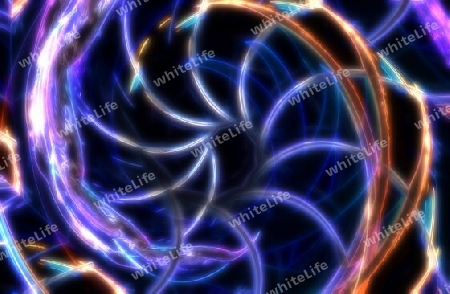 Light effects. Neon glow. Festive decoration. Abstract blurred background. Glowing texture. Shining pattern.