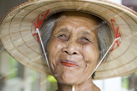 Portrait einer alten Frau