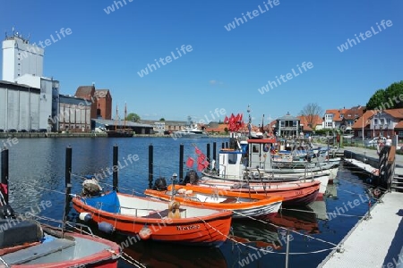 Fischerboote in Neustadt, Ostsee