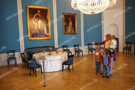 Kinderfuehrung im Schloss Mannheim