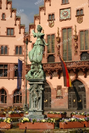 R?merbrunnen in Frankfurt