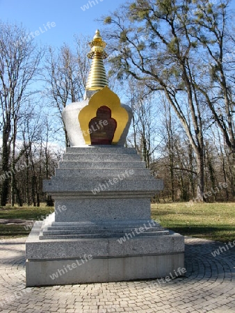 Buddhistische Stupa in Salzburg