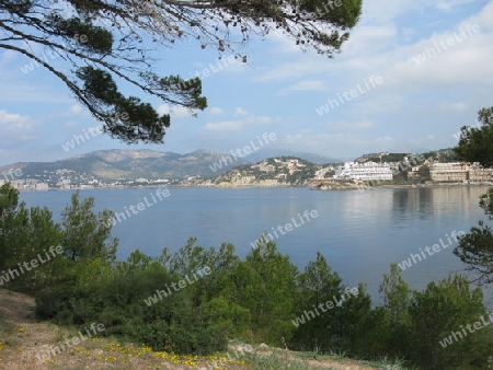 Mallorca, Blick auf Santa Ponsa,Santa Pon?a und Paguera