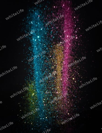 Farbsprung 3 mit Glitter