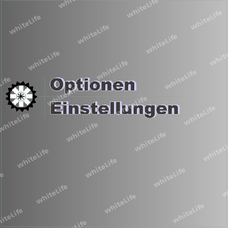 Options - Einstellungs Button,Modern