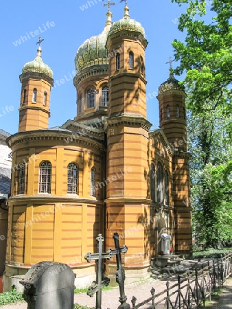 Russisch Orthodoxe Kirche auf dem Historischen Friedhof Weimar