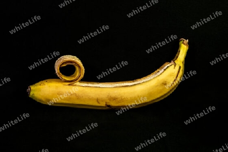 Nahaufnahme einer reifen Banane