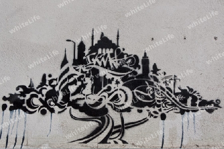 Graffito in Ruzomberok - Slowakei