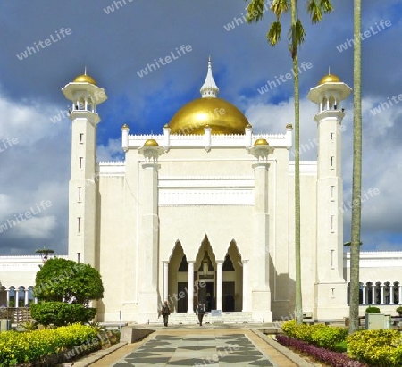 Brunei - Bandar Seri Begawan - Sultan-Omar-Ali-Saifuddin-Moschee 