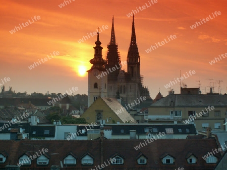 Morning over Zagreb