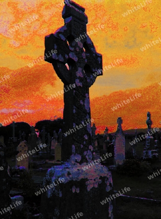 Friedhof auf Irland